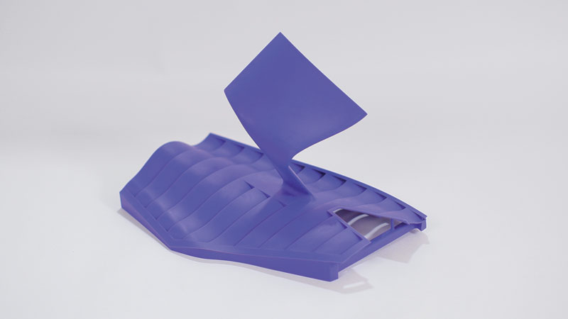 Accura® Composite PIV è un materiale sviluppato da 3D Systems in collaborazione con il team Alpine F1 (ex team Renault F1).