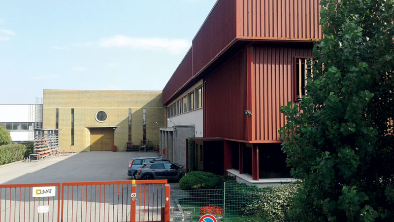 Climat’sheadquarters in Brescia La sede di Climat a Brescia