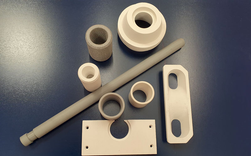Components and equipment for foundries made of Calcast® / Componenti e attrezzature per fonderie realizzati in Calcast®