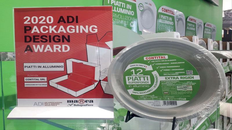 L’alluminio sostituisce la plastica per i piatti monouso