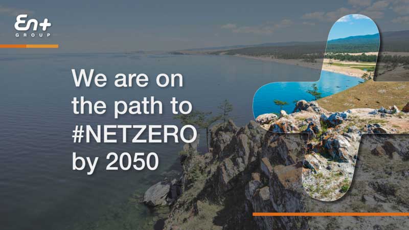 EN+ Group announcing its net zero commitment