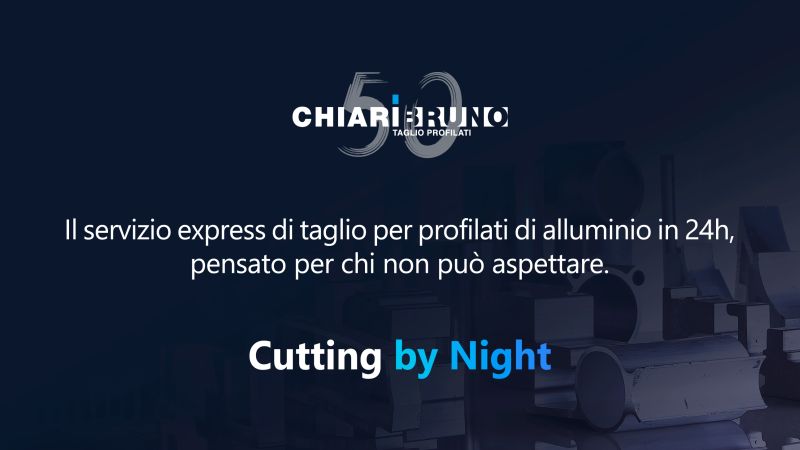 Il nuovo servizio Cutting by Night: materiale ricevuto entro le ore 17:00 viene lavorato e riconsegnato entro le 24 ore successive