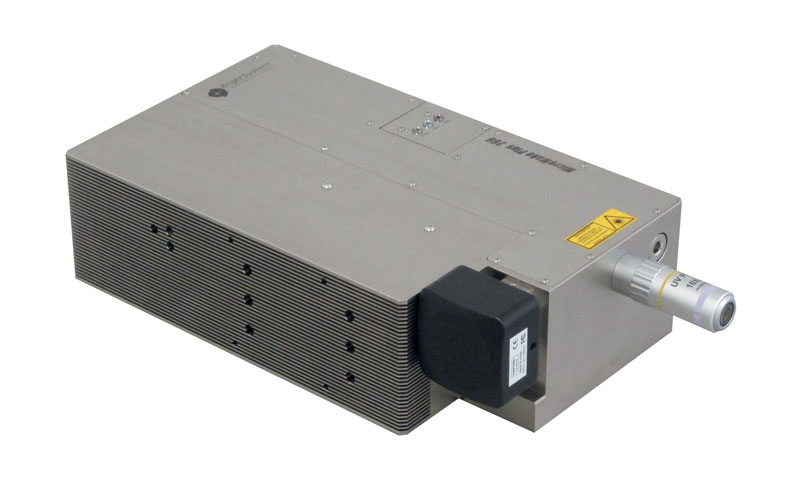 MicroMake Plus 266. Sistema compatto e monolitico particolarmente adatto per microlavorazioni in substrati trasparenti e ceramiche.