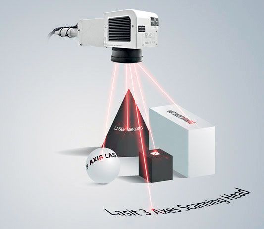 LASIT vanta il primato di essere stata la seconda al ad aver realizzato una testa a tre assi per la marcatura laser.