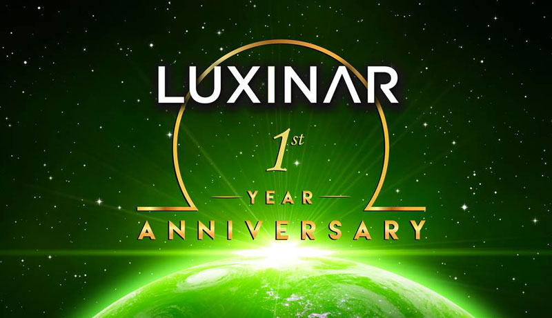 Un anno di Luxinar