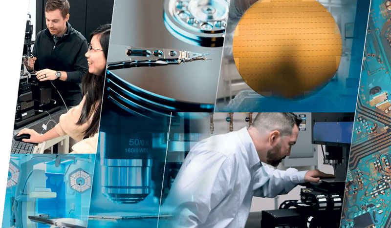 Testa scanner a tre assi per lavorazioni laser 3D di micromachining