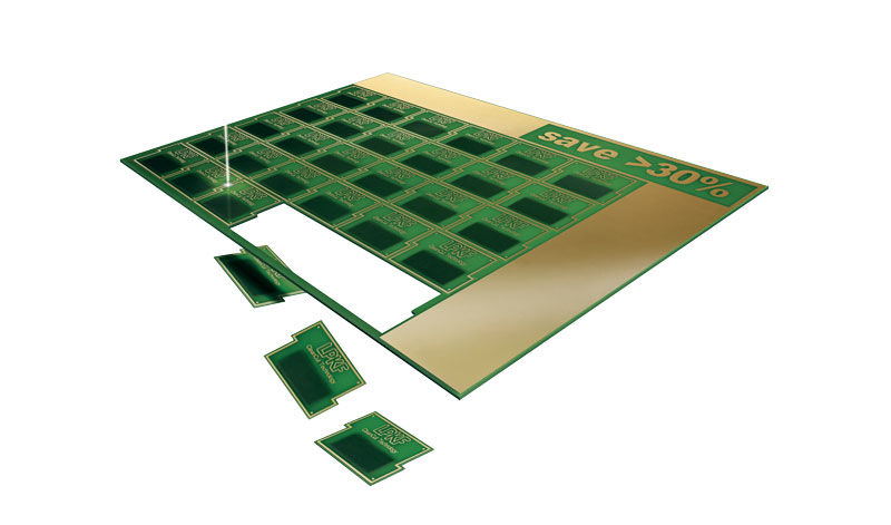 Come calcolare il potenziale di risparmio del depaneling laser