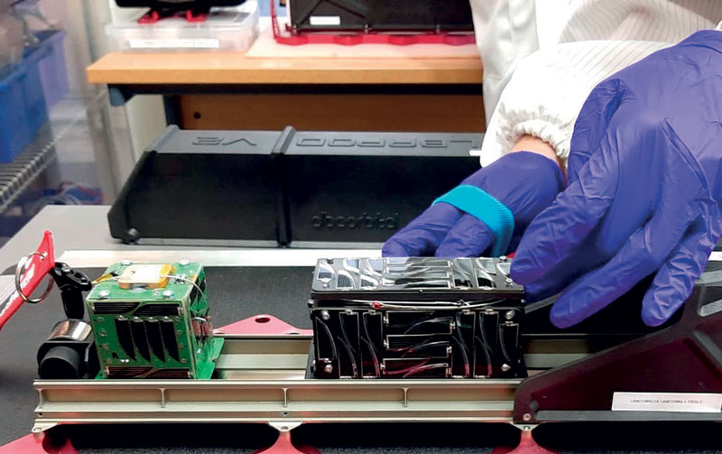 I microsatelliti spaziali si fanno con la stampa 3D