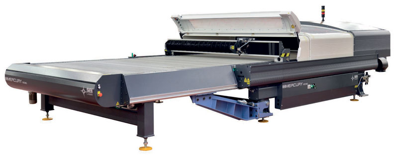 Mercury Conveyor è il modello “top di gamma” TechTextile Line di SEI Laser.