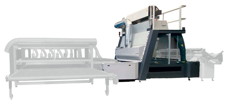 Tra i sistemi galvanometrici a conveyor della gamma SEI, Matrix Textile è quello in grado di effettuare lavorazioni ad alta velocità, sia in statico che a ciclo continuo con materiale in movimento.