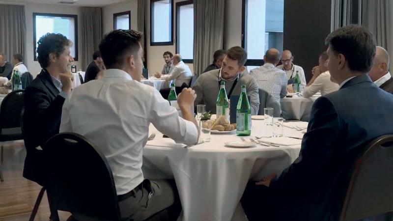 A chiusura dell’evento è stato organizzato da Coherent un business lunch.