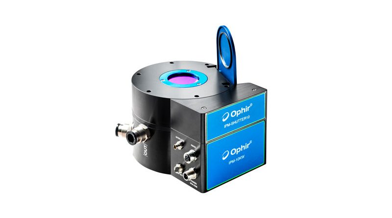Il sensore di potenza Ophir IPM-10KW per laser ad alta potenza industriali di MKS Instruments.