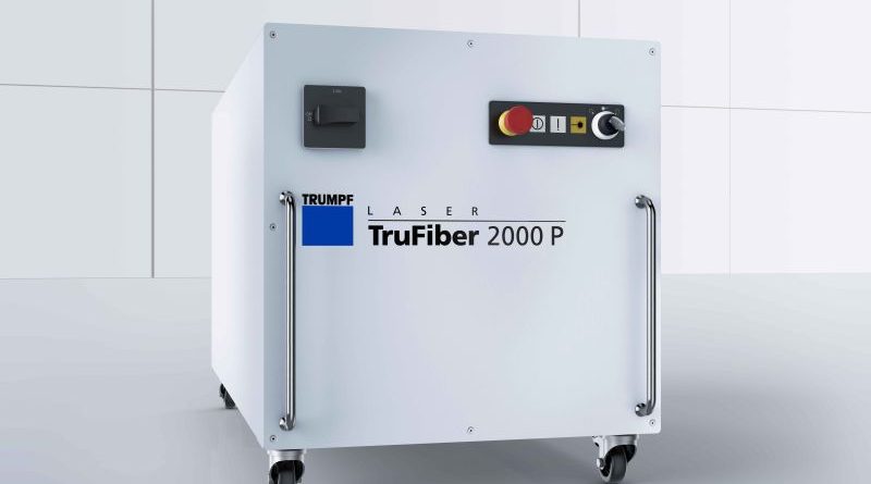 A LASYS TRUMPF ha presentato il TruFiber 2000 P, un nuovo laser in fibra estremamente flessibile e adatto per una vasta serie di applicazioni