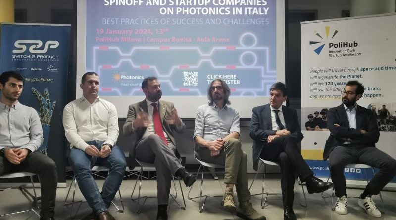 IEEE PHOTONICS SOCIETY ha organizzato presso il Polihub di Milano una giornata dedicata alle spinoff e startup della fotonica in Italia.