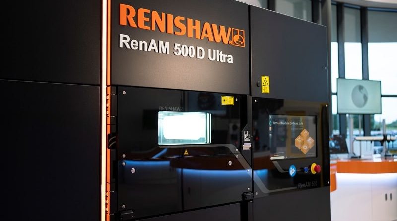 Renishaw presenta la sua stampante a doppio laser