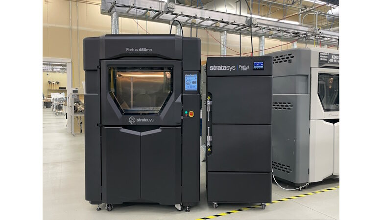 Stratasys ha lanciato la nuova versione della stampante 3D Fortus 450mc