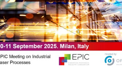 Il 10 e 11 settembre è in programma il “Technology Meeting on Industrial Laser Processes” di EPIC presso la sede di Optoprim Italia