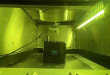 Lo strumento integrato di analisi della potenza e del fascio Ophir BeamPeek di MKS ha permesso a 3D Systems di misurare la causticità dei fasci laser ad alta potenza a livelli operativi (©3D Systems).