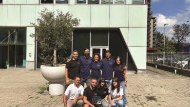 Il team di Cambridge Raman Imaging.