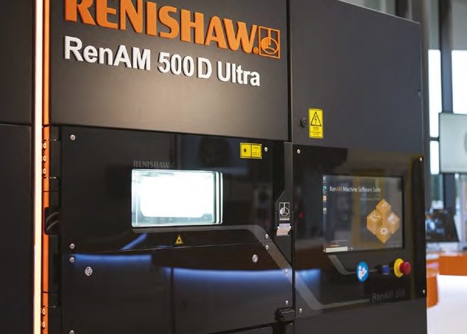 Le macchine della serie RenAM 500 di Renishaw sono configurabili con uno, due o quattro laser da 500 W.