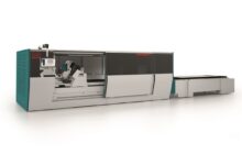 Il sistema di taglio laser Salvagnini L3.G4 è caratterizzato da un’originale soluzione a gantry ad alta accessibilità.