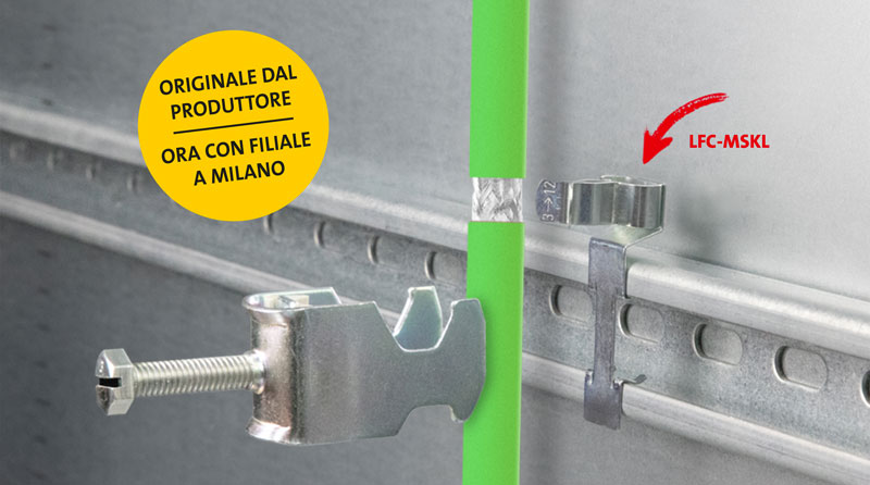 icotek presenta le serie LFC-MSKL e LFC-SKL di molle di schermatura EMC