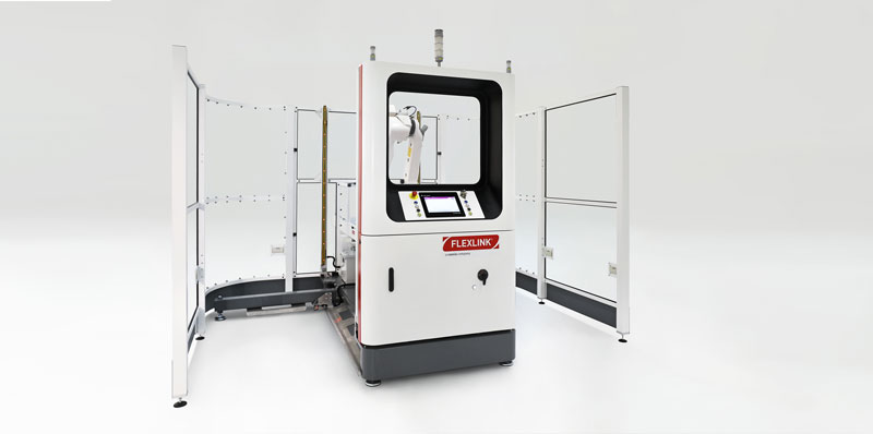 RI20 di FlexLink semplifica i processi di pallettizzazione complessi.