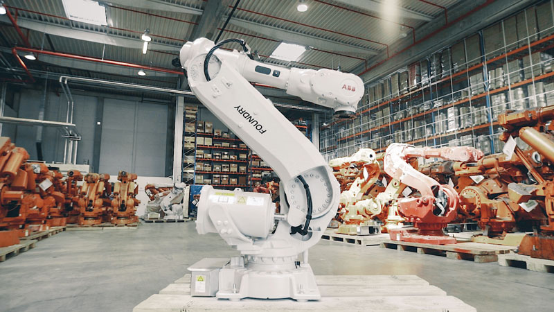 Produzione più sostenibile grazie al riciclo di robot usati