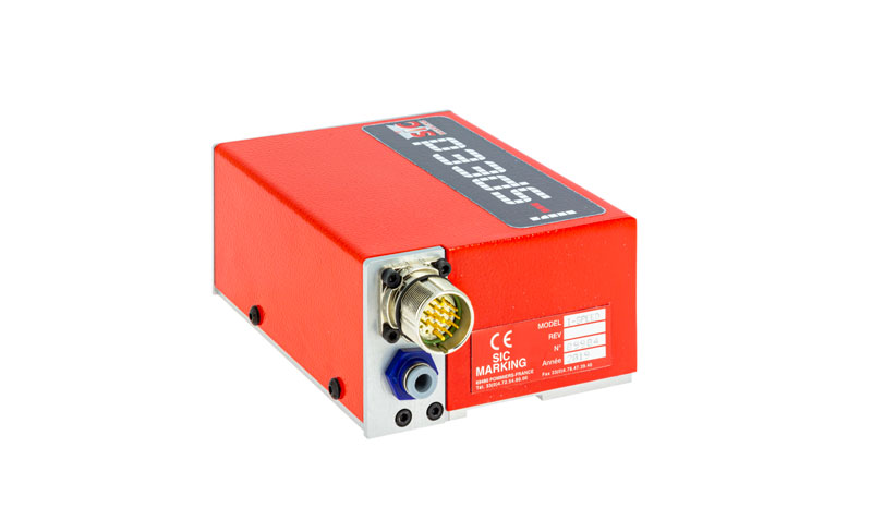 i-speed di SIC MARKING può marcare fino a 10 caratteri al secondo.