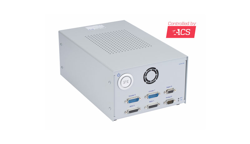 Il modello G-910.RC02 è dotato del controllore di movimento ACS SPiiPlusEC e di un master EtherCAT
