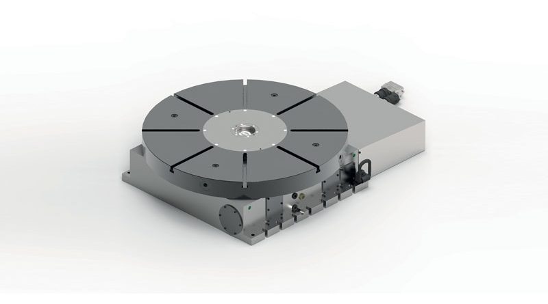 SAUTER RT Mill rotary table series is designed for high-precision positioning of large masses. rotary tables Rotary tables for high-precision applications image 1 2 800x445