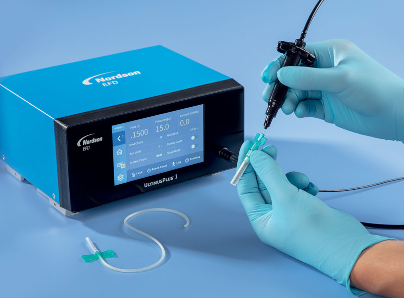 UltimusPlus™ permette di ridurre al minimo i movimenti ripetitivi, consentendo dosate multiple con un ciclo di dosatura singolo.