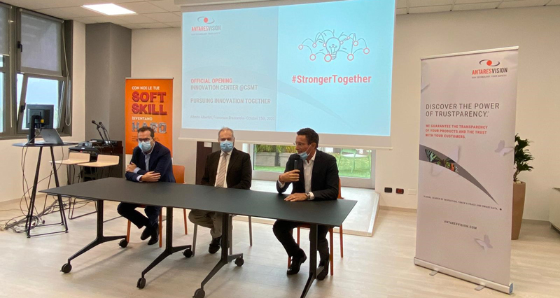 Antares Vision ha inaugurato il suo nuovo Innovation Center presso il CSMT di Brescia.