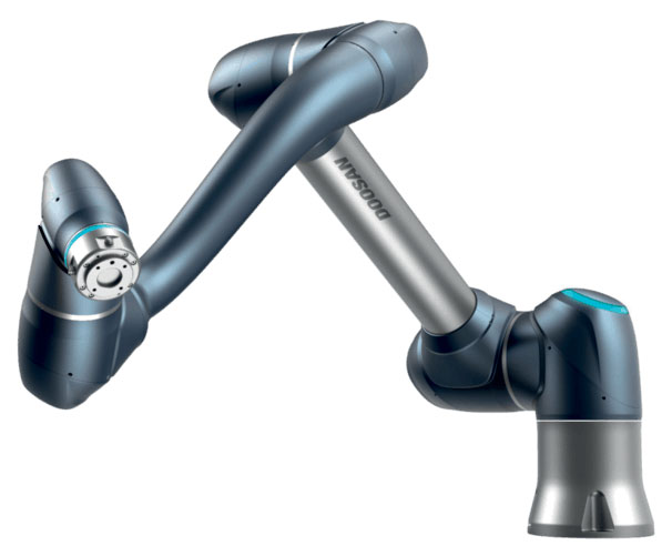 The Doosan Cobots proposed by INDEVA are able to automate most of the production tasks of  a production reality.   2 3
