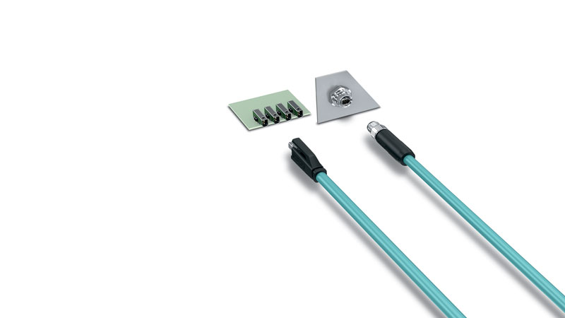 Il sistema di connettori Single Pair Ethernet di Phoenix Contact.