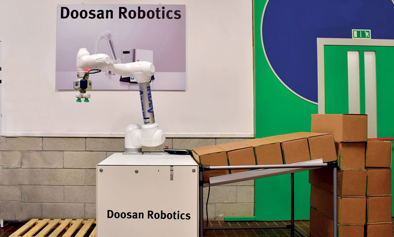 Cobot Doosan serie H proposti da INDEVA Cobotics