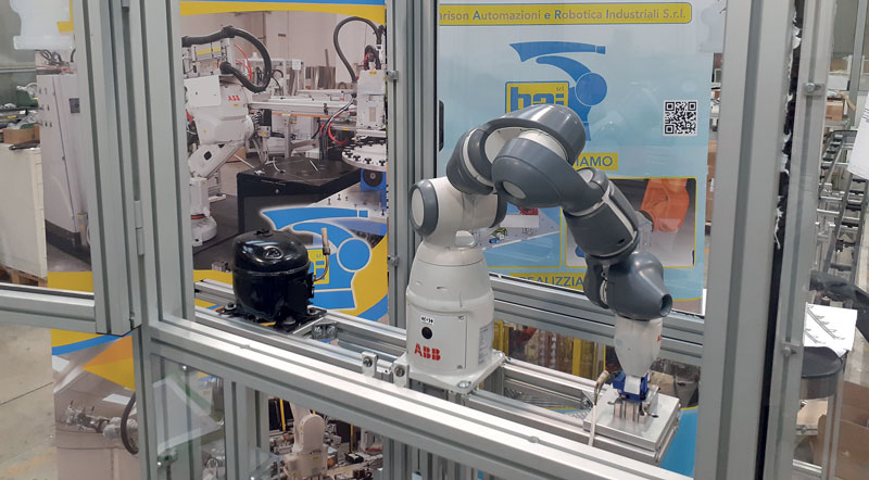 L’assemblaggio dei compressori è flessibile e collaborativo