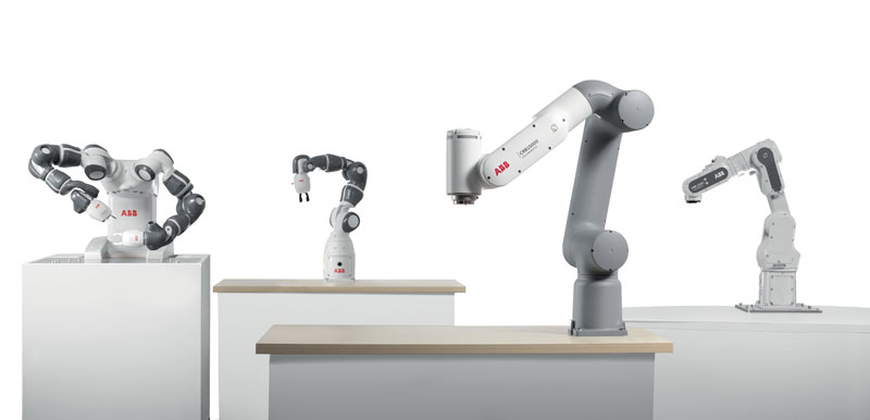 ABB ha presentato le nuove famiglie di cobot GoFa e SWIFTI, che si affiancano alla gamma YuMi.