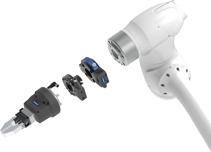 Plug & Work su cobot Doosan. ©SCHUNK