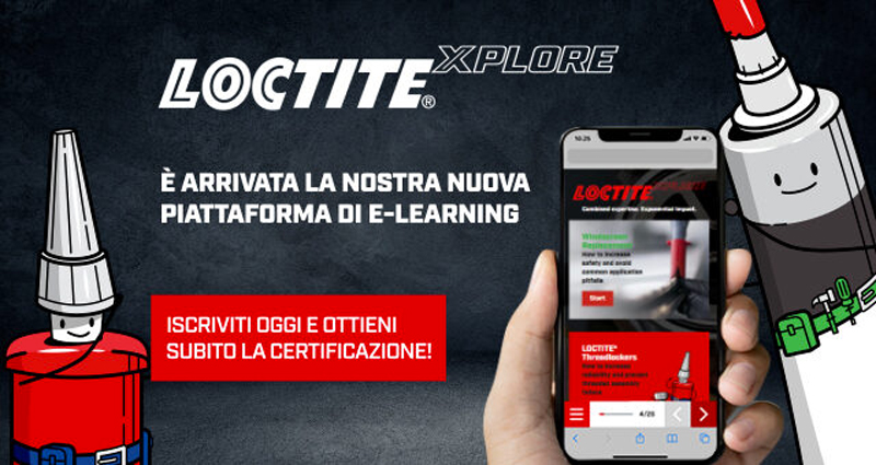 È online la nuova piattaforma e-learning LOCTITE®XPLORE di Henkel.