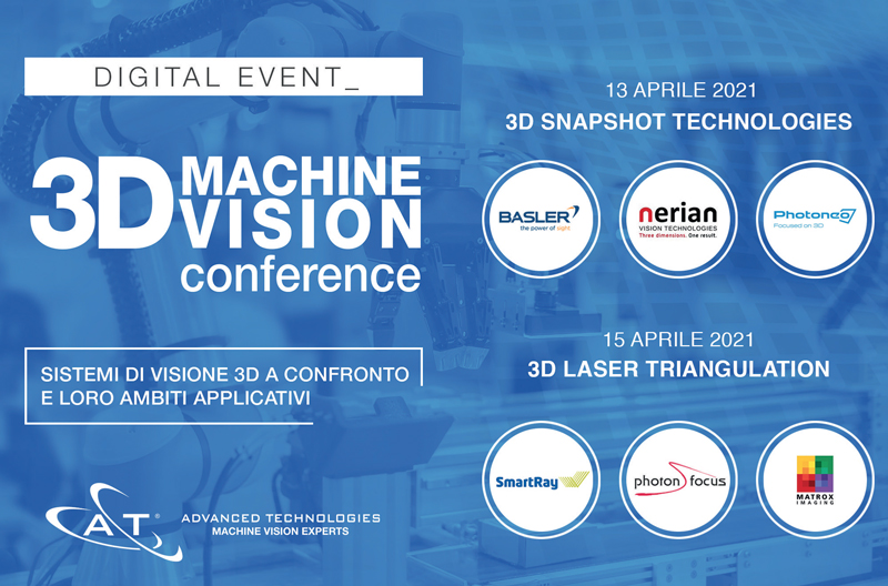 The first edition of the 3D Machine Vision Conference took place on April 13th and 15th. The first edition of the 3D Machine Vision Conference took place on April 13th and 15th.
