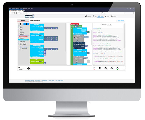 La piattaforma ctrlX AUTOMATION garantisce l’accessibilità del dato. La piattaforma ctrlX AUTOMATION garantisce l’accessibilità del dato.