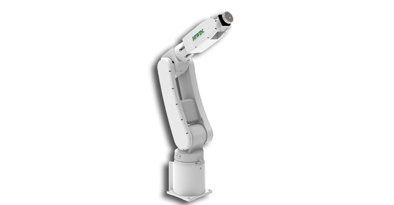 HIWIN’s so-called anthropomorphic robots are 6-axis robots for complex movements of up to 6 degrees of freedom. HIWIN’s so-called anthropomorphic robots are 6-axis robots for complex movements of up to 6 degrees of freedom.