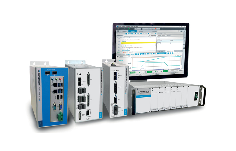L’hardware di Automation1 integra I/O digitali e analogici, permettendo una totale integrazione dei movimenti complessi e il controllo degli strumenti esterni utilizzati nel processo.