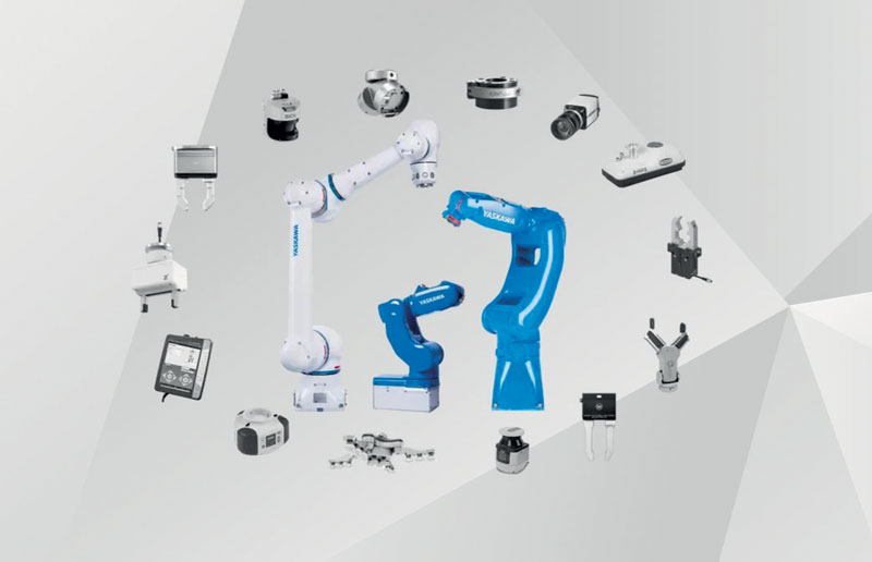 Yaskawa promotes an approach to automation called ‘Yaskawa Total Solution’, providing a complete solution to all needs. montaggio A flexible assembly cell thanks to the robot 1 Yaskawa 1