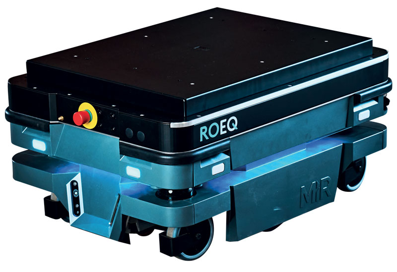 It can create flexible and lean intralogistics solutions which are particularly suitable for SMEs with highly saturated layouts.   2 ROEQ 1