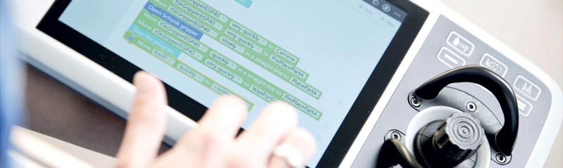 SWIFTI, Single Arm YuMi e GoFa sono dotati del Wizard Easy Programming per la programmazione semplificata.
