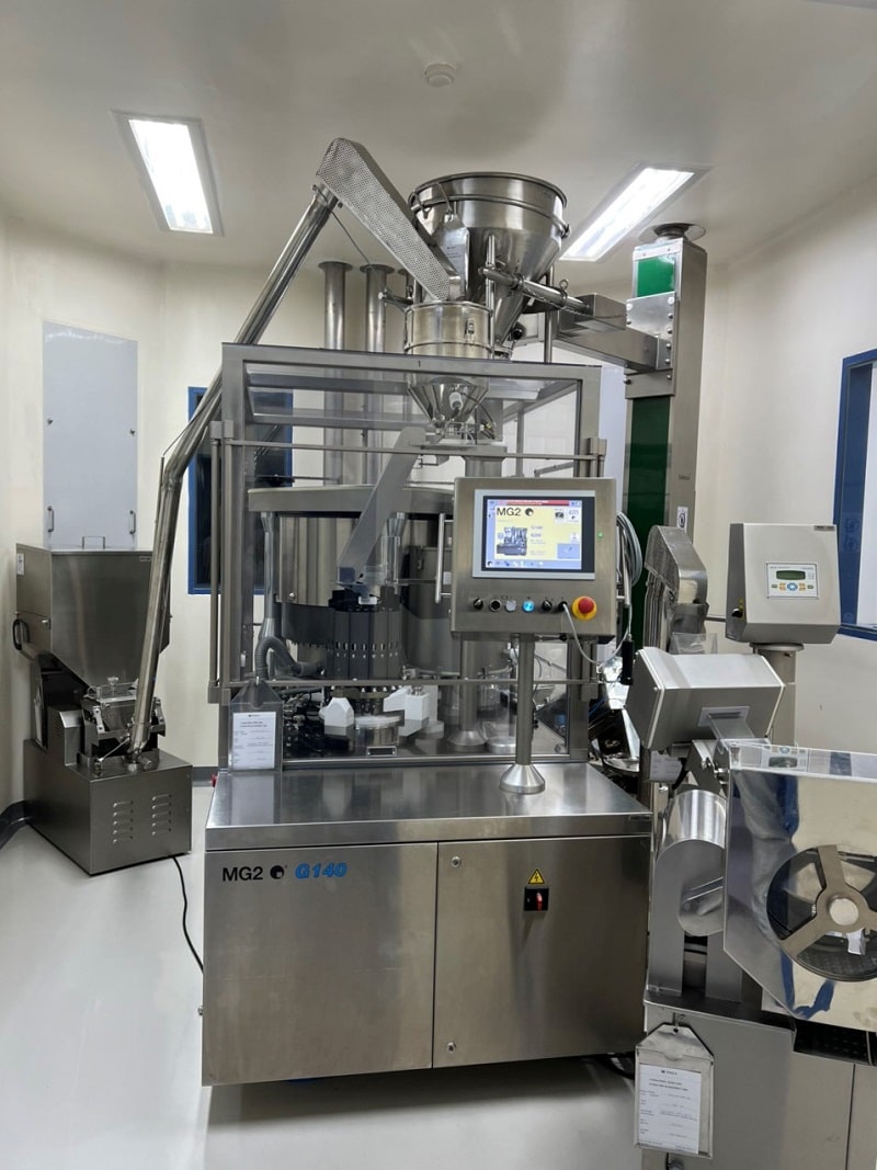 La serie G140 di MG2 sarà utilizzata per produrre il farmaco Molnupiravir, sviluppato per curare i sintomi da Covid-19.