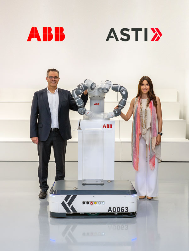 ABB ha acquisito ASTI Robotics nel 2021.