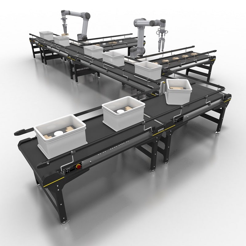 Interroll presenta una nuova piattaforma di trasporto plug-and-play per ambienti di produzione automatizzati.